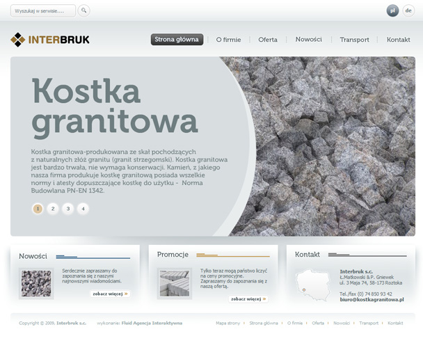 INTERBRUK - producent kostki granitowej