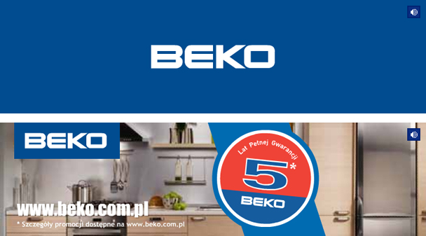 BEKO - kampania bannerowa
